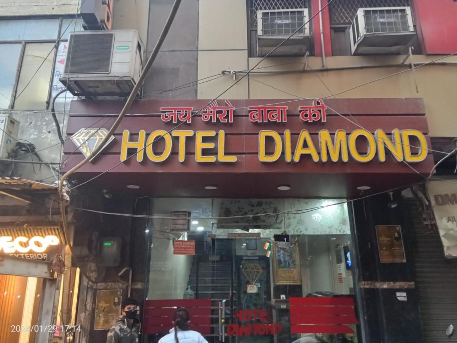 Hotel Diamond Нью-Дели Экстерьер фото